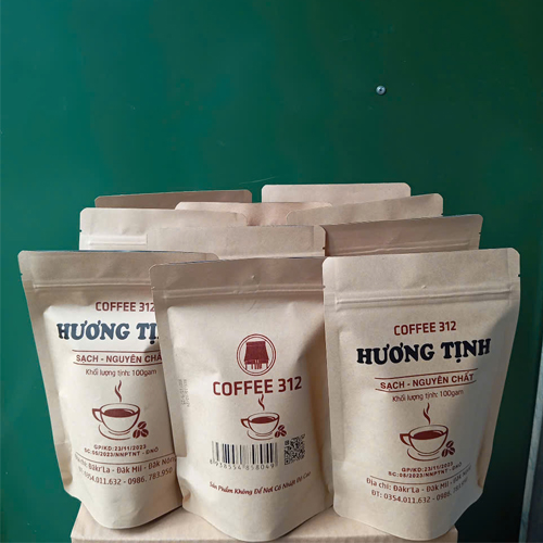 ca phe bot huong tinh robusta 100g 1