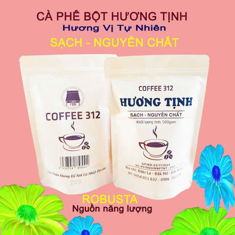 CÀ PHÊ BỘT HƯƠNG TỊNH HƯƠNG VỊ TỰ NHIÊN