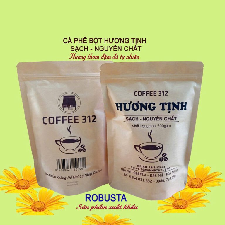 CÀ PHÊ BỘT HƯƠNG TỊNH NGUYÊN CHẤT