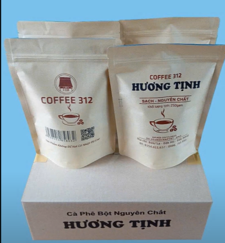 Gioi thieu ve ca phe bot Robusta nguyen chat Huong Tinh