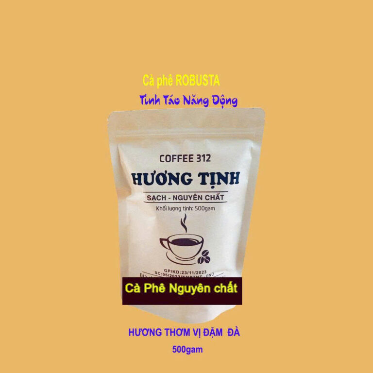 CÀ PHÊ 312 HƯƠNG TỊNH NGUYÊN CHẤT TỈNH TÁO NĂNG ĐỘNG
