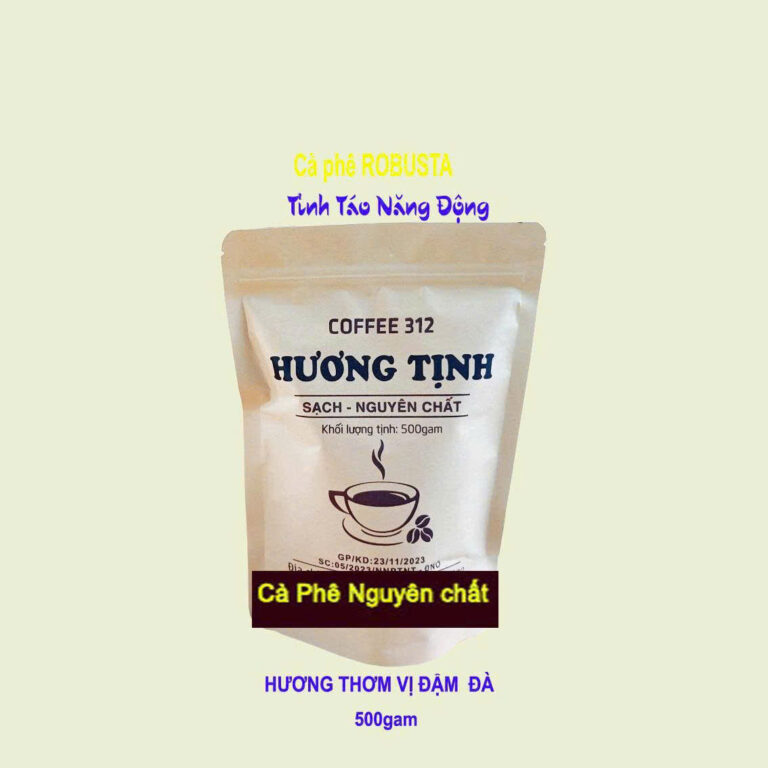 CÀ PHÊ HƯƠNG TỊNH NGUYÊN CHẤT HƯƠNG THƠM VỊ ĐẬM ĐÀ TỈNH TÁO NĂNG ĐỘNG