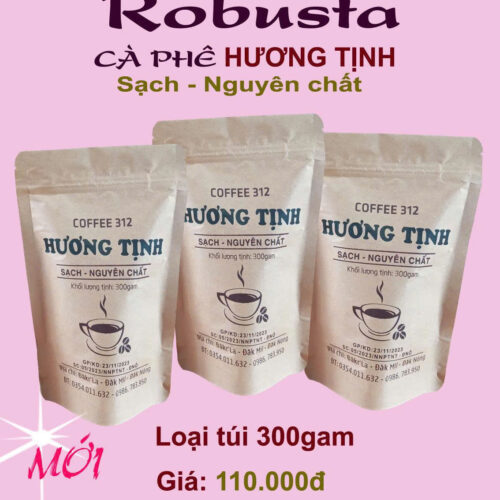 CÀ PHÊ 312 HƯƠNG TỊNH SẠCH-NGUYÊN CHẤT